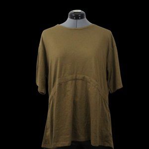 Zara Gold Tee Shirt - Small